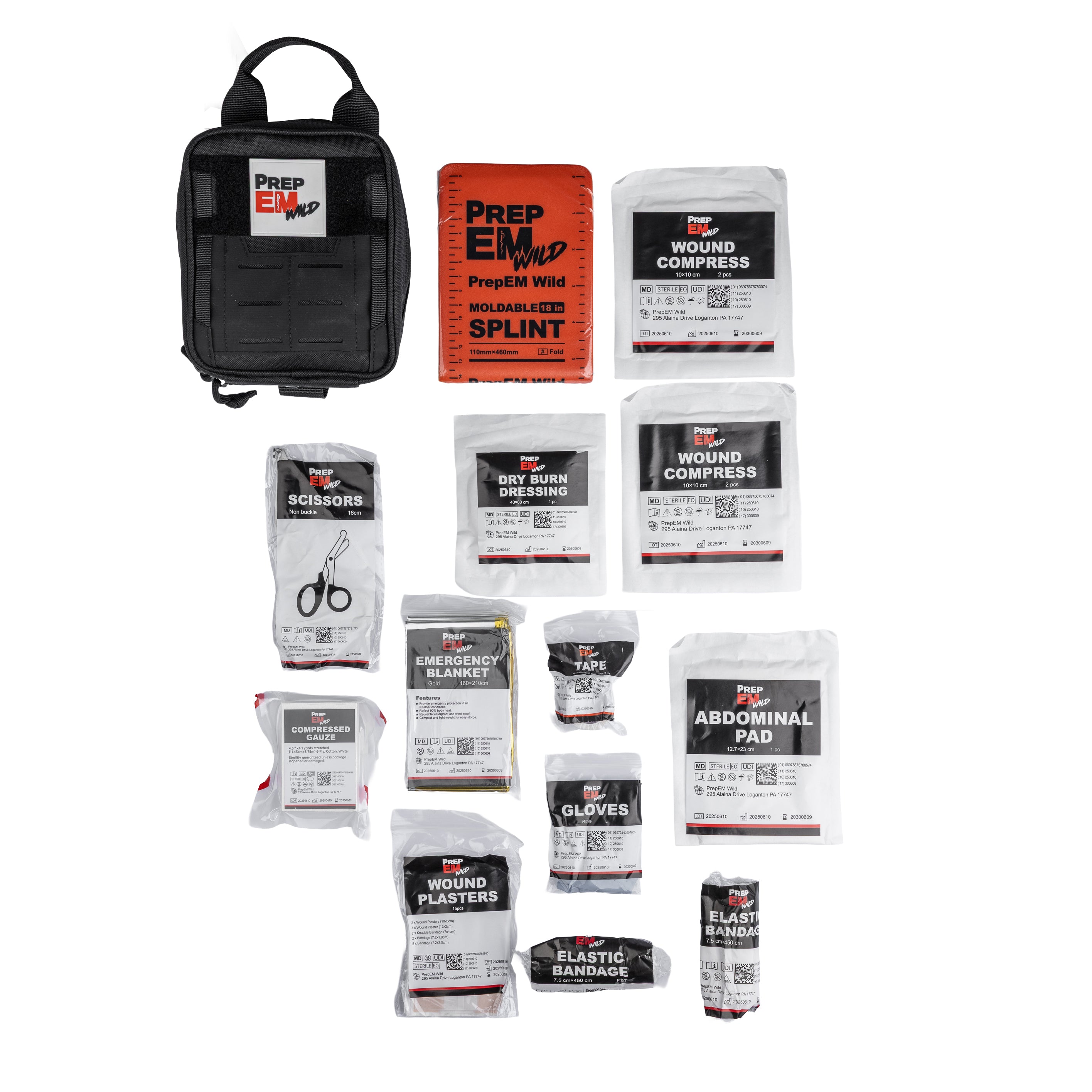 Physician-Designed Essentials Med Kit/PrepEm Wild – PrepEM Wild