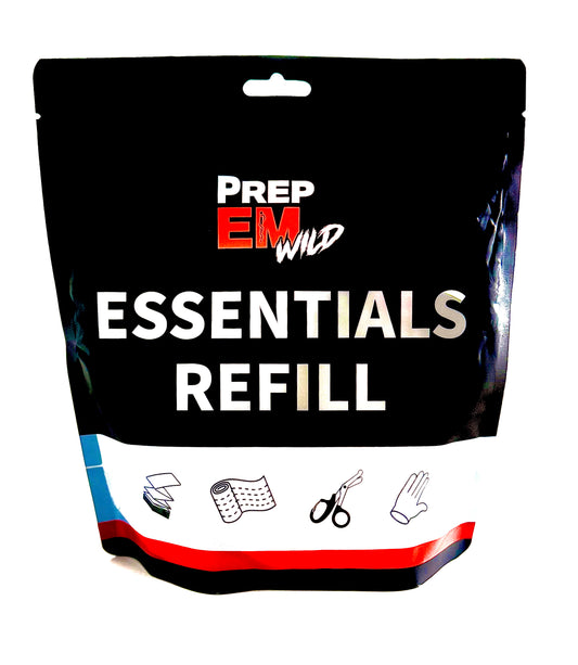 PrepEM Wild Essentials Refill Kit | Trauma & Emergency Medical Restock