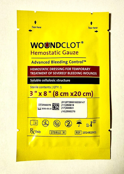 Wound Clot Hemostatic Gauze