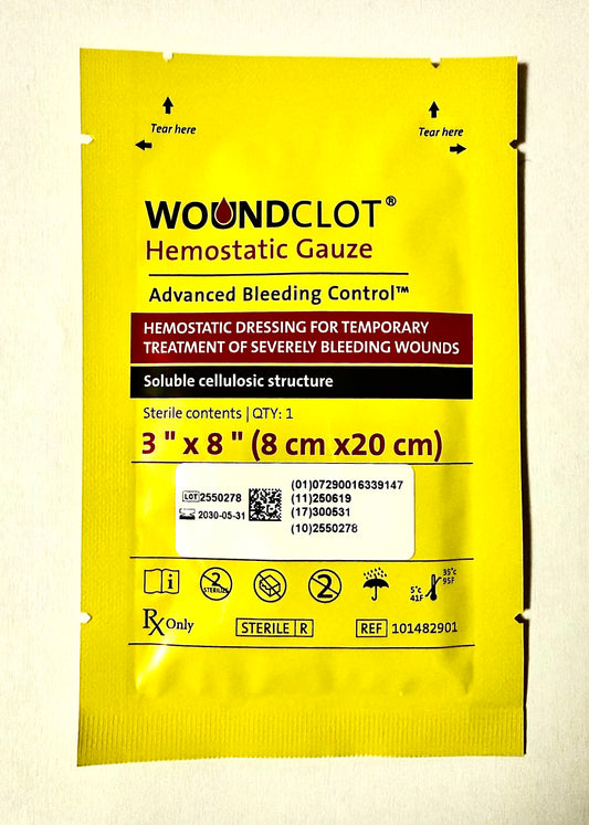 Wound Clot Hemostatic Gauze